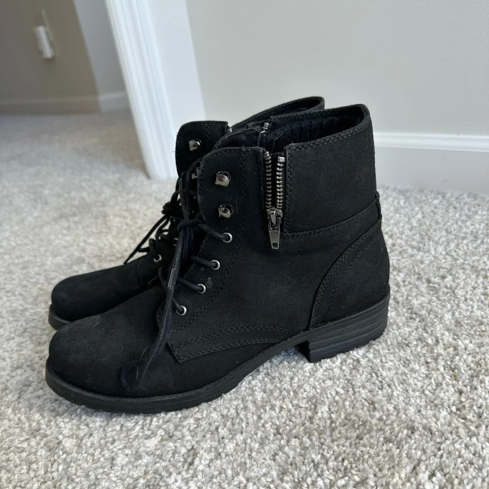 Women’s Mix No. 6 Black Booties-Size 10 - Picture 1 of 6